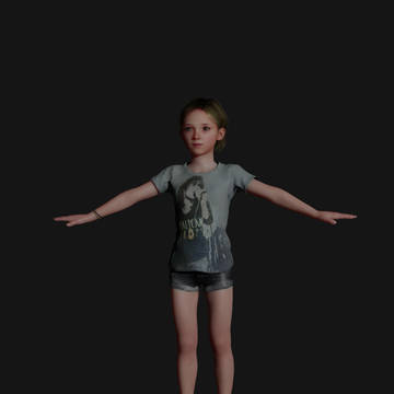 Sarah Blender model/progressor1322のイラスト